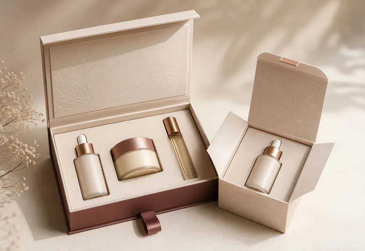 Beauty & cosmetics packaging example