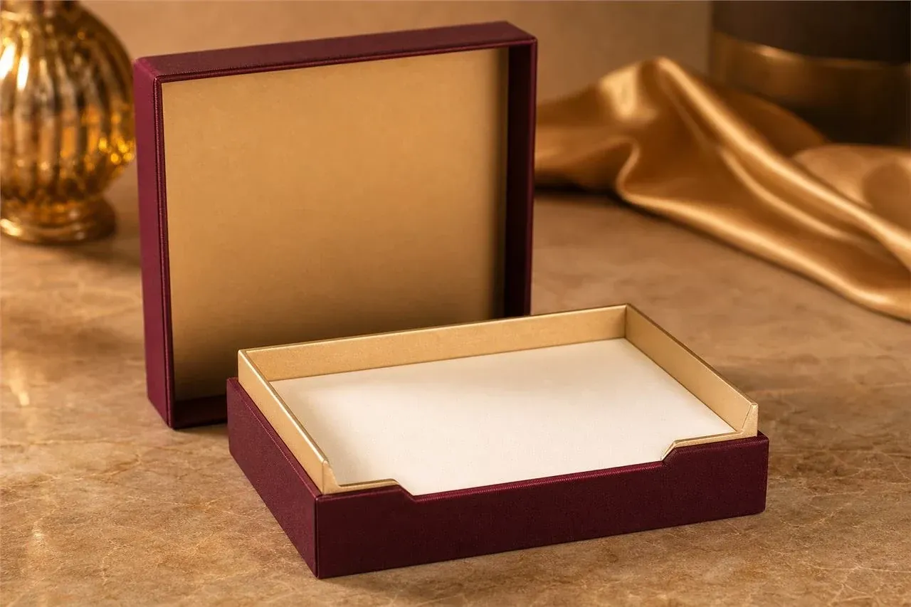 Shoulder & neck boxes packaging example
